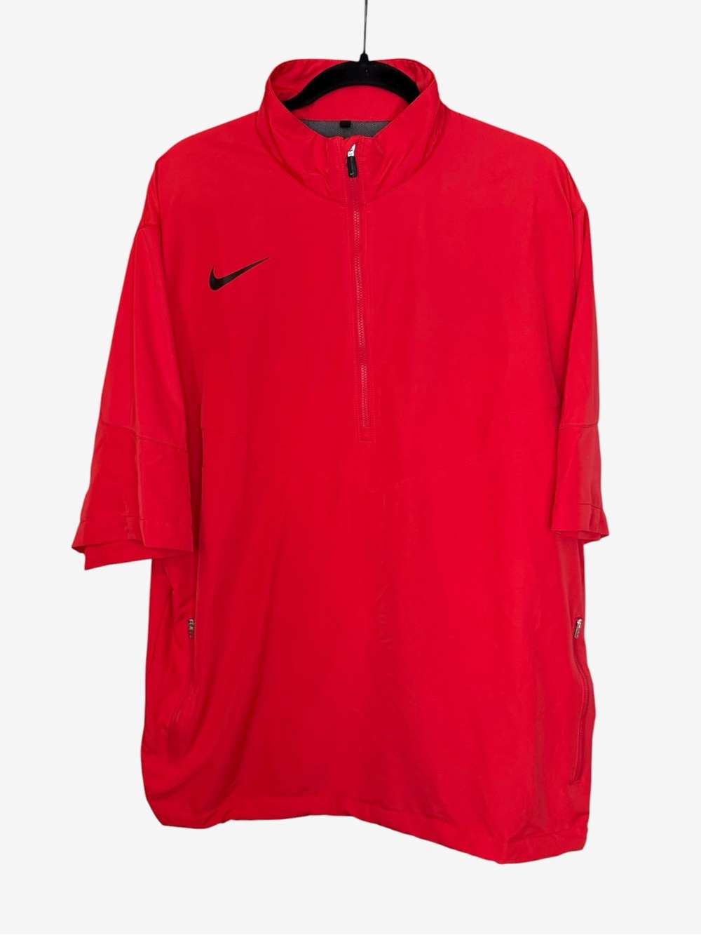 Nike Golf 1/4 Zip Short Sleeve Windbreaker - XL